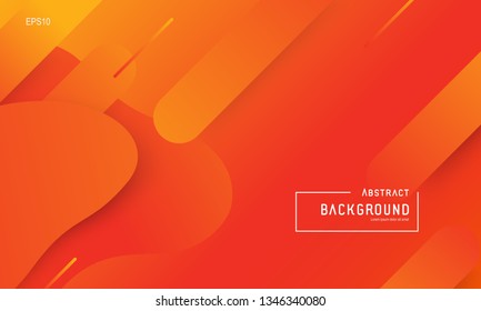 Abstract minimal geometric background. Modern vector design illustration. Trendy gradient shapes composition with 3D style.