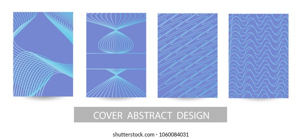 Abstract minimal geometric background. Geometric pattern with trendy gradient texture. For printing on covers, banners, sales, flyers. Modern design. Vector. EPS10
