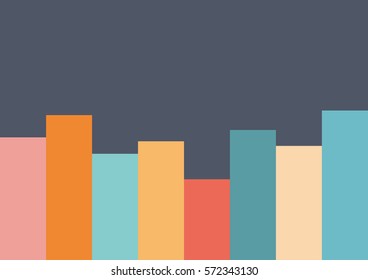 Abstract minimal geometric background, strips shapes design 