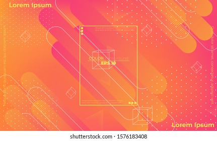 Abstract Minimal Geometric Background with Trendy Gradient , Suitable For Wallpaper, Banner, Background, Card, Book Illustration, landing page, gift, cover, flyer, report, bussiness, social media,