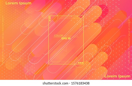Abstract Minimal Geometric Background with Trendy Gradient , Suitable For Wallpaper, Banner, Background, Card, Book Illustration, landing page, gift, cover, flyer, report, bussiness, social media,
