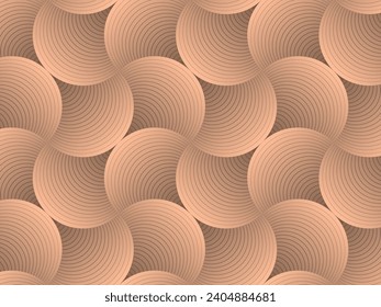 Abstract minimal geometric background. Vector illustration for your design. Trendy color of the year 2024