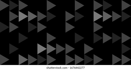 Abstract minimal geometric black background