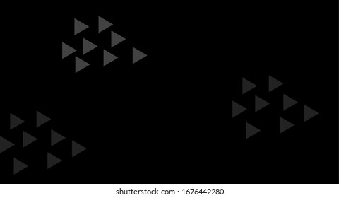 Abstrakter, minimaler, geometrischer schwarzer Hintergrund