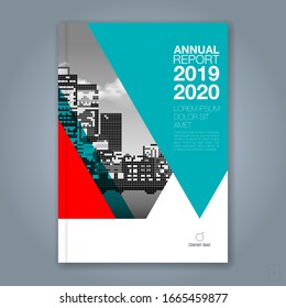 Abstract minimal geometric circle background for business annual report book cover brochure flyer poster