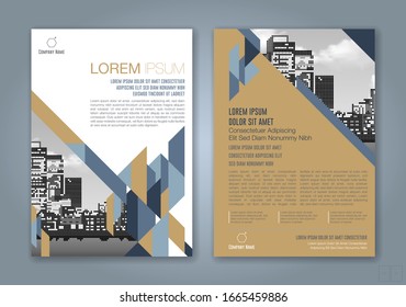 Abstract minimal geometric circle background for business annual report book cover brochure flyer poster