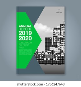 Abstract minimal geometric circle background for business annual report book cover brochure flyer poster