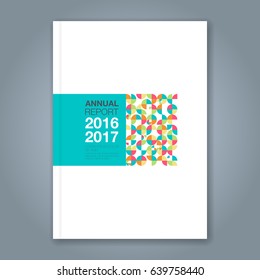 Abstract minimal geometric circle background for business annual report book cover brochure flyer poster