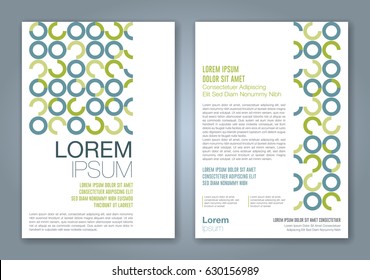 Abstract minimal geometric circle design background for business annual report book cover brochure flyer poster