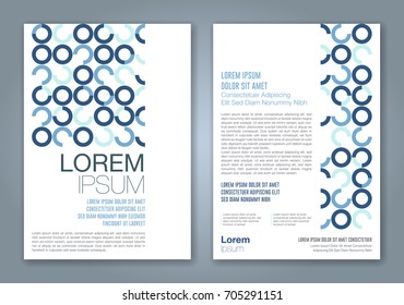 Abstract minimal geometric circle design background for business annual report book cover brochure flyer poster
