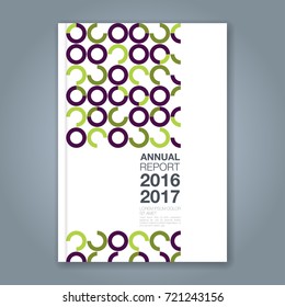 Abstract minimal geometric circle design background for business annual report book cover brochure flyer poster