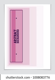 Abstract minimal geometric design background for business annual report, book cover, brochure, flyer or poster. Vector geometric abstract background. 
