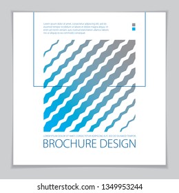 Abstract minimal geometric design background for business annual report, book cover, brochure, flyer or poster. Vector geometric pattern abstract background.