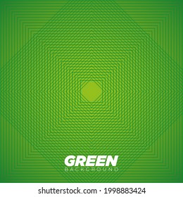 Resumen fondo verde geométrico mínimo, composición de formas dinámicas, fondo vectorial
