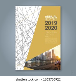 Abstract minimal geometric line background for business annual report book cover brochure flyer poster