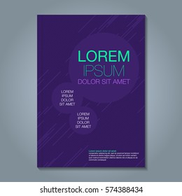 Abstract minimal geometric line background for business annual report book cover brochure flyer poster