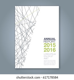Abstract minimal geometric line background for business annual report book cover brochure flyer poster