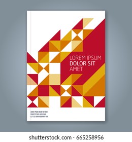 Abstract minimal geometric line background for business annual report book cover brochure flyer poster