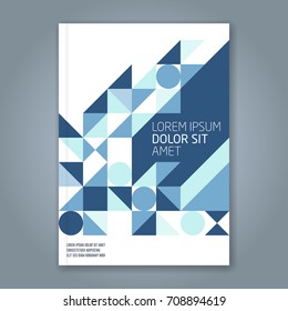 Abstract minimal geometric line background for business annual report book cover brochure flyer poster