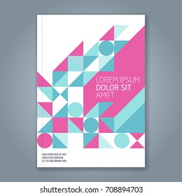 Abstract minimal geometric line background for business annual report book cover brochure flyer poster
