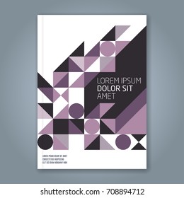 Abstract minimal geometric line background for business annual report book cover brochure flyer poster