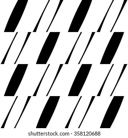 Abstract minimal geometric pattern with diagonal lines, stripes. Monochrome background. Seamlessly repeatable.