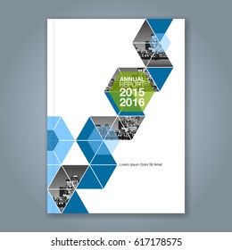 Abstract minimal geometric polygon background for business annual report book cover brochure flyer poster