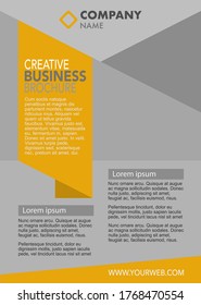 Abstract minimal geometric shapes. design for business annual report book cover brochure flyer poster