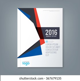 Abstract minimal geometric shapes design background for business annual report book cover brochure flyer poster