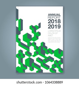 Abstract minimal geometric shapes polygon design background for business annual report book cover brochure flyer poster
