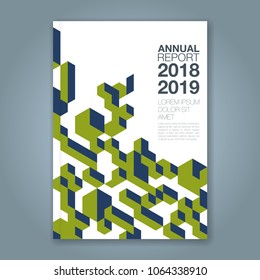 Abstract minimal geometric shapes polygon design background for business annual report book cover brochure flyer poster