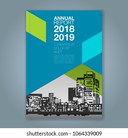 Abstract minimal geometric shapes polygon design background for business annual report book cover brochure flyer poster