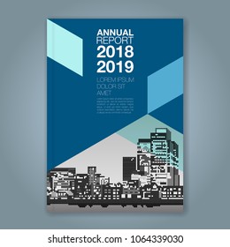 Abstract minimal geometric shapes polygon design background for business annual report book cover brochure flyer poster
