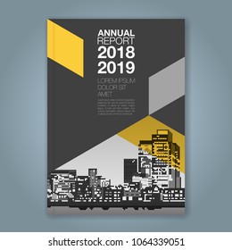 Abstract minimal geometric shapes polygon design background for business annual report book cover brochure flyer poster