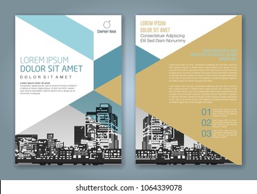 Abstract minimal geometric shapes polygon design background for business annual report book cover brochure flyer poster