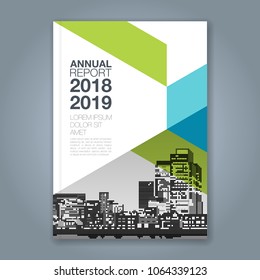 Abstract minimal geometric shapes polygon design background for business annual report book cover brochure flyer poster