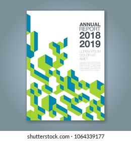 Abstract minimal geometric shapes polygon design background for business annual report book cover brochure flyer poster