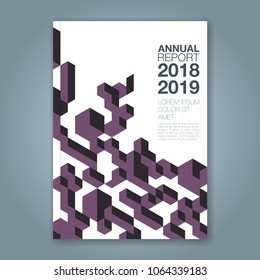 Abstract minimal geometric shapes polygon design background for business annual report book cover brochure flyer poster