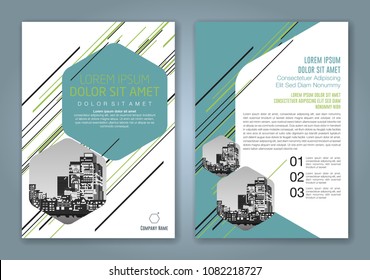 Abstract minimal geometric shapes polygon design background for business annual report book cover brochure flyer poster