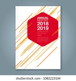 Abstract minimal geometric shapes polygon design background for business annual report book cover brochure flyer poster