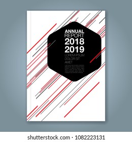 Abstract minimal geometric shapes polygon design background for business annual report book cover brochure flyer poster
