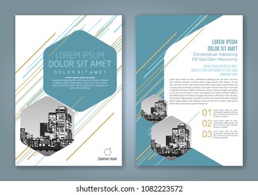 Abstract minimal geometric shapes polygon design background for business annual report book cover brochure flyer poster