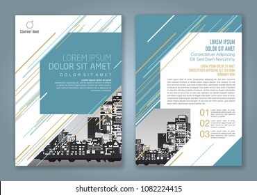 Abstract minimal geometric shapes polygon design background for business annual report book cover brochure flyer poster