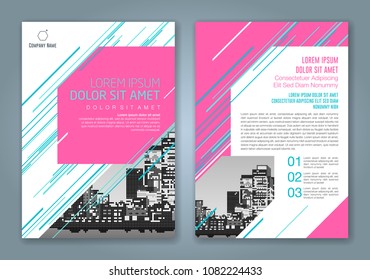 Abstract minimal geometric shapes polygon design background for business annual report book cover brochure flyer poster