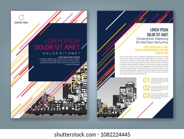 Abstract minimal geometric shapes polygon design background for business annual report book cover brochure flyer poster