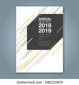 Abstract minimal geometric shapes polygon design background for business annual report book cover brochure flyer poster