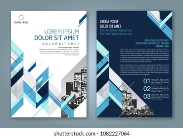 Abstract minimal geometric shapes polygon design background for business annual report book cover brochure flyer poster