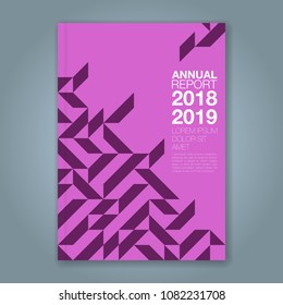 Abstract minimal geometric shapes polygon design background for business annual report book cover brochure flyer poster
