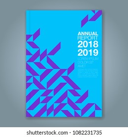 Abstract minimal geometric shapes polygon design background for business annual report book cover brochure flyer poster
