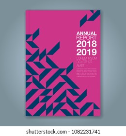 Abstract minimal geometric shapes polygon design background for business annual report book cover brochure flyer poster